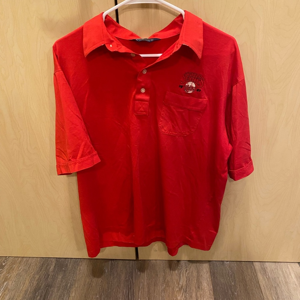 Arrow Vibrant Red Polo Shirt